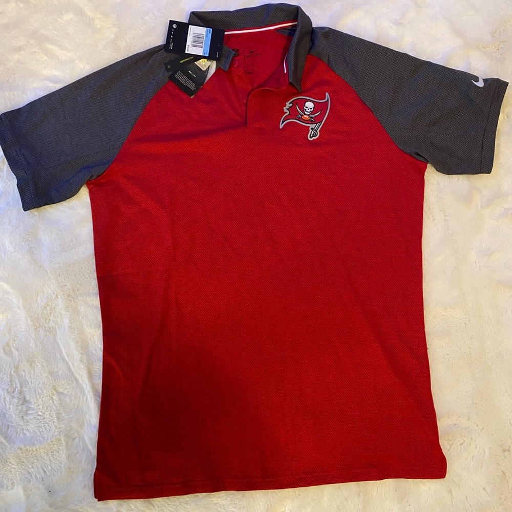 Buccaneers Nike Dri-Fit Polo